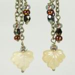 Autumn Leaf Earrings Golde..